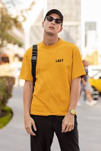 Drop Shoulder T-shirt Combo Men