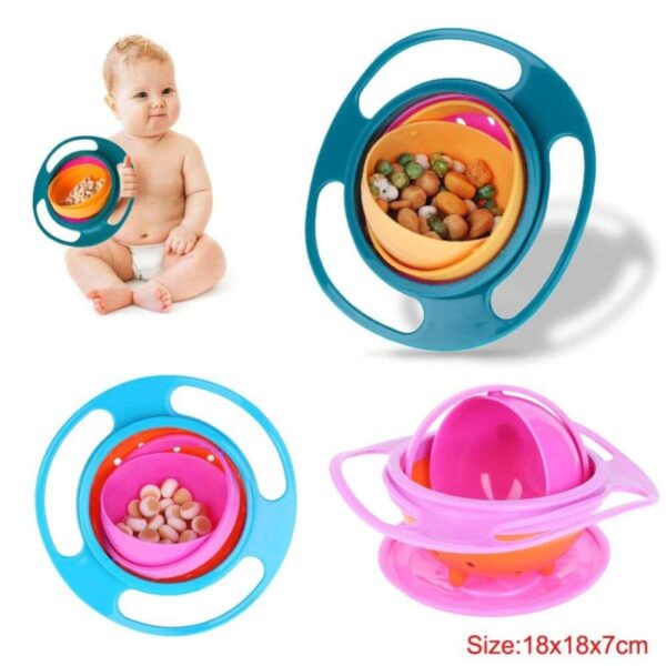 Universal Baby Magic Bowl 360 Rotate